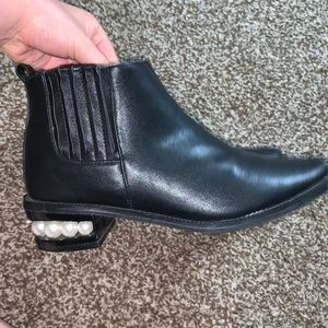 Pearl Chelsea boots
